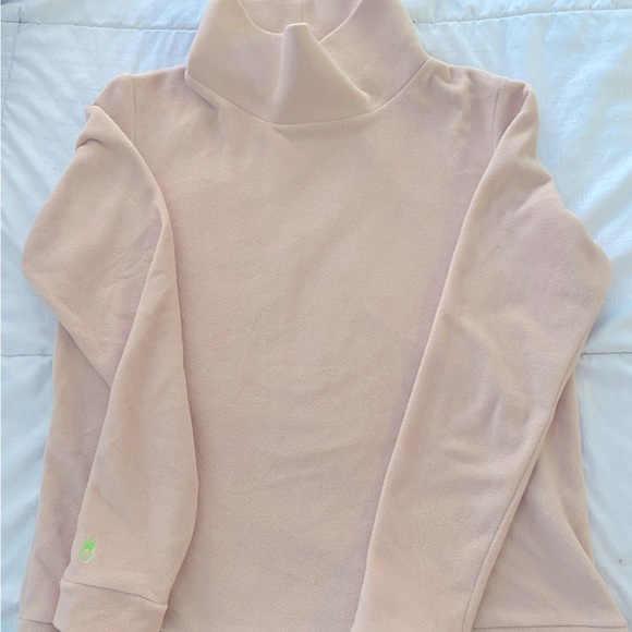 Dudley Stephens Park Slope Vello Fleece in Natural Blush M - Picture 3 of 4